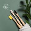 5 X 2 Pack- The Clean Toothbrush | Eco-Friendly and Socially Responsible Manual Toothbrush | Pack of 10 | Made from 100% Biodegradable, Sustainably Grown Moso Bamboo view 3