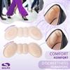 SULPO heel cushion pads - 8 pairs heel grips for women and mens shoes - for too big shoes - heel shoe repair - heel protectors for stiletto shoes view 2