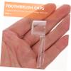Beavorty 20pcs Dust Covers for Electric Toothbrush Creative Toothbrush Accessories for Travel view 3