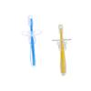 Beavorty U Shaped Toothbrush for Boys and Girls 2pcs Silicone Brush Safety Guard for Training view 1