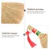 Healeved Woven Bed Sweeper Broom Manual Cleaning Tool for Home Desktop Small Household Broom Handle for Desk Dust view 3