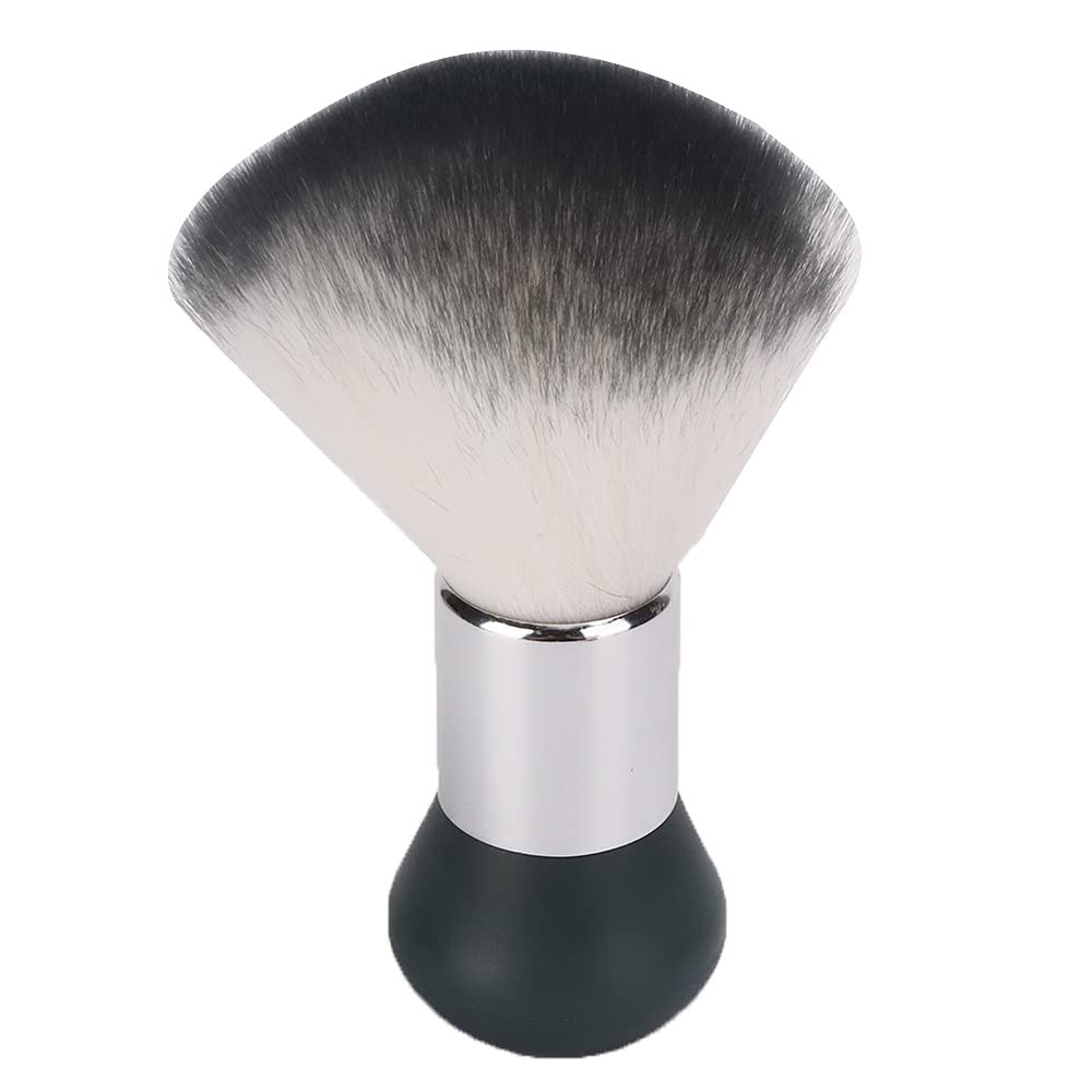 Hairdressing Cleaning Brush Broken Hair Sweep Brush Used for Haircut Shaving Cleaning (Grey)