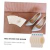 minkissy 2sets Invisible Socks for Women Shoe Insoles Heel Stickers Abrasion Paster Gel Soles Heel Cushion Protectors 10pcs*2 view 4