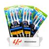 4K Logistics Reach Advanced Design Adult Toothbrush with Soft bristles (3 Pack of 7 Count Each) | Effectiveness, Softness & Cleaning | Hygiene Routine | 21 Count Total view 1