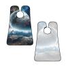 EVANEM Space Planet Beard Bib, Men'S Beard Trimmer Catcher, With 3 Suction Cups And 1 Storage Bag, Good Gift For Dad & Husband (73x107cm) view 3