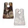 EVANEM Bicycle Beard Bib, Men'S Beard Trimmer Catcher, With 3 Suction Cups And 1 Storage Bag, Good Gift For Dad & Husband (73x107cm) view 3