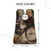 EVANEM Bicycle Beard Bib, Men'S Beard Trimmer Catcher, With 3 Suction Cups And 1 Storage Bag, Good Gift For Dad & Husband (73x107cm) view 4