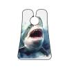 EVANEM Shark In The Sea Beard Bib, Men'S Beard Trimmer Catcher, With 3 Suction Cups And 1 Storage Bag, Good Gift For Dad & Husband (73x107cm) view 1