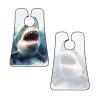 EVANEM Shark In The Sea Beard Bib, Men'S Beard Trimmer Catcher, With 3 Suction Cups And 1 Storage Bag, Good Gift For Dad & Husband (73x107cm) view 3