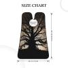 EVANEM Tree Silhouette Beard Bib, Men'S Beard Trimmer Catcher, With 3 Suction Cups And 1 Storage Bag, Good Gift For Dad & Husband (73x107cm) view 4