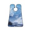 EVANEM Snowy Mountain Beard Bib, Men'S Beard Trimmer Catcher, With 3 Suction Cups And 1 Storage Bag, Good Gift For Dad & Husband (73x107cm) view 1