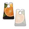 EVANEM Orange Beard Bib, Men'S Beard Trimmer Catcher, With 3 Suction Cups And 1 Storage Bag, Good Gift For Dad & Husband (73x107cm) view 3