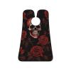 EVANEM Skull Rose Beard Bib, Men'S Beard Trimmer Catcher, With 3 Suction Cups And 1 Storage Bag, Good Gift For Dad & Husband (73x107cm) view 1