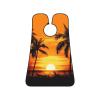 EVANEM Tropical Palm Trees Scene Sunset Beard Bib, Men'S Beard Trimmer Catcher, With 3 Suction Cups And 1 Storage Bag, Good Gift For Dad & Husband (73x107cm) view 1
