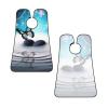 EVANEM Zen Design Butterfly Beard Bib, Men'S Beard Trimmer Catcher, With 3 Suction Cups And 1 Storage Bag, Good Gift For Dad & Husband (73x107cm) view 3