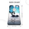 EVANEM Zen Design Butterfly Beard Bib, Men'S Beard Trimmer Catcher, With 3 Suction Cups And 1 Storage Bag, Good Gift For Dad & Husband (73x107cm) view 4