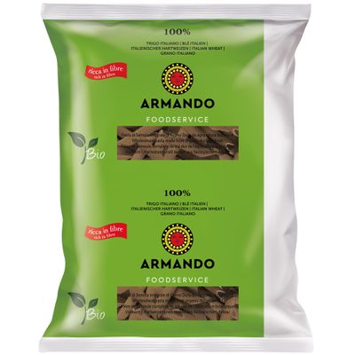 Armando Organic Wholewheat Penne Pasta - 1x3kg, 61010