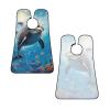 EVANEM Cute Dolphin Beard Bib, Men'S Beard Trimmer Catcher, With 3 Suction Cups And 1 Storage Bag, Good Gift For Dad & Husband (73x107cm) view 3