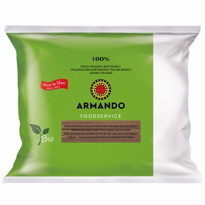 Armando Organic Wholewheat Spaghetti - 1x3kg