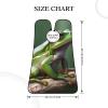 EVANEM Tree Frog Beard Bib, Men'S Beard Trimmer Catcher, With 3 Suction Cups And 1 Storage Bag, Good Gift For Dad & Husband (73x107cm) view 4