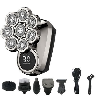 Electric Razor for Men, 6 in 1 Men's Rechargeable Razor Nose Hair Trimmer Razor Electric Shaver Men's Razor Men's Electric Shaver Beard Trimmer