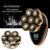 Electric Razor for Men, 7D Rechargeable Bald Head Shavers Kit for Men USB LED Display Electric Razor Heads Beard Ear Nose Hair Facial Trimmer view 4