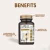 GOLD COLLAGEN Immunobiotix - Immune System Booster for More Energy & Gut Health with Vitamin D C, Folic Acid, Zinc, Spirulina, 3 Billion Biotic Cultures, Vitamins for Tiredness and Fatigue, 30 Tablets view 3