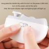 Electric Automatic Nail With Light & 2 Speeds Fingernail Cutter And File 2 In 1 Rechargeable Fingernail Trimmer Nail Trimming And Polishing Device view 2