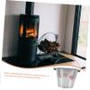 Ciieeo Stainless Steel Fire Bucket Portable Metal Pail Handle for Outdoor Camping and Emergency Fire Extinguishment view 3