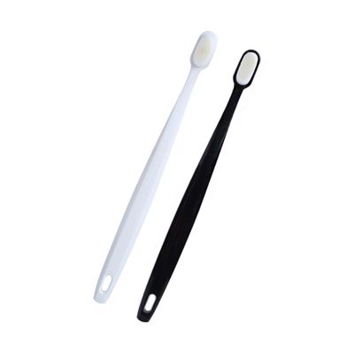 Beavorty 2pcs Micro-Nano Hairy Toothbrushes for Oral Cleaning Soft Bristles for Pregnant Women Teeth Cleaning Tool for Daily Use
