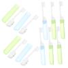 Beavorty 30pcs Foldable Toothbrushes Portable Travel Toothbrushes for Travel Multipack Soft Bristles for Daily Use and Go Hygiene view 2