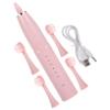 Beavorty 2 Sets Convenient Boys and Girls Toothbrush Electric Portable Toothbrush for Boy Girl Cartoon Design Rechargeable Oral Care at Home Travel view 1