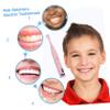 Beavorty 2 Sets Convenient Boys and Girls Toothbrush Electric Portable Toothbrush for Boy Girl Cartoon Design Rechargeable Oral Care at Home Travel view 2