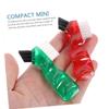 Beavorty 3Pcs Mini Denture Cleaning Brushes Multi-Functional Small Denture Cleaner with Safe Comfortable Bristles Portable for Daily Use view 3
