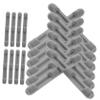 Veemoon 10 Pairs Silicone Eyeglass Ear Pads Anti-slip Glasses Holder Temple Tips Sleeve Protective Leg Covers for Sports and Daily Wear, Gray view 1