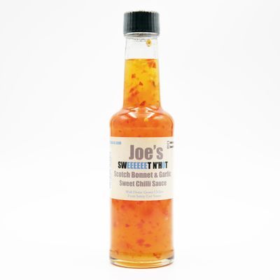 Joe's Chilli Sauce Co SWEET N'Hot Scotch Bonnet & Garlic Sweet Chilli Sauce