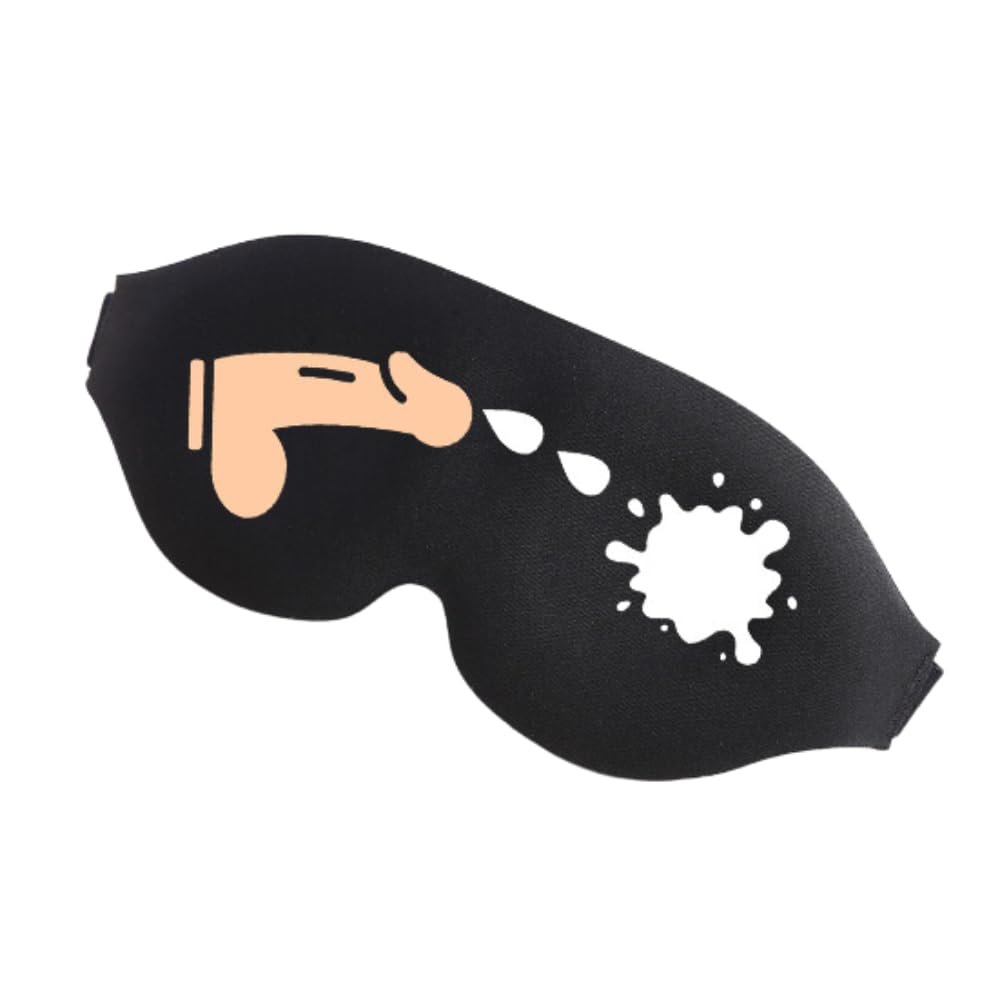 100% Blackout Sleep Masks for Women & Men - Zero Eye Pressure - Slogans - Ergonomic Design 3D Cutout Eye Movement Friendly, Ultra Soft & Comfortable Eye Mask for Sleep/Nap/Travel (Not in My Eyes)