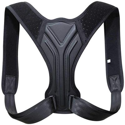 SUREKYA Posture Corrector Back Brace Adjustable Posture Brace for Upper Back Shoulder Pain Relief Posture Trainer Spine Posture Support Feito na China Full moon charitable