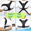 SUREKYA Posture Corrector Back Brace Adjustable Posture Brace for Upper Back Shoulder Pain Relief Posture Trainer Spine Posture Support Feito na China Full moon charitable view 2