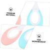 TOVINANNA 4pcs Baby Toothbrush Soft Bristles Training Toothbrush Oral Care Tool for Infants Gentle Gum Protection Toddler Oral Hygiene Kit Pink and Blue view 4