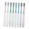 Anneome 8pcs Hard Bristle Toothbrushes for Men Manual Cleaning Travel Toothbrush Lightweight Convenient Use at Home Go view 1