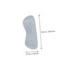 minkissy 8pairs Heel Pads for Shoes Foot Heel Care Double-Sided Tape Abrasion Resistance Soft Skin-Friendly Grey view 4