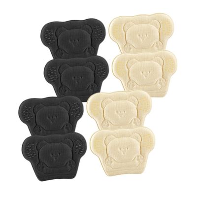 minkissy Replaceable Heel Cushions for Women 4 Pairs of Anti-Wear Heel Pads Strong Adhesive for Types of Shoes