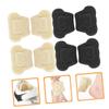 minkissy Replaceable Heel Cushions for Women 4 Pairs of Anti-Wear Heel Pads Strong Adhesive for Types of Shoes view 3