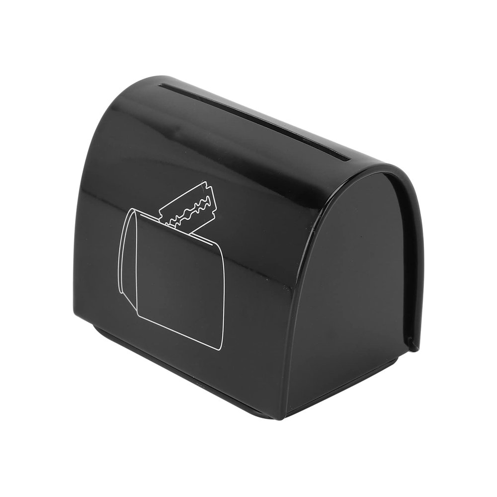 Large Capacity Blade Disposal Case for Used Blades, Made of Iron, Holds Up to 300 Blades for 2 Years