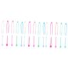 Didiseaon 15sets Box-Packed Lens Remover and Suction Stick for Lenses Tweezers and Lenses Suction for Travel Home Use Rosy Random Color view 1