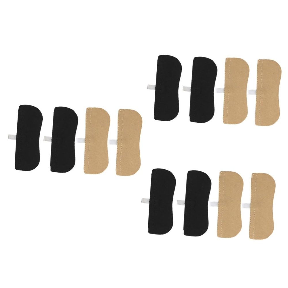 minkissy 3sets Leather Heel Pad Grips Anti-wear Sticker for Shoes Protection Comfortable for Men Women 2pair*3