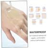 minkissy 2sets Wear-Resistant Heel Pads Set Shoe Heel Protectors for Women Men Invisible Rear Stickers Gel Material Insoles for 32pcs*2 view 3