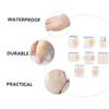 minkissy 2sets Wear-Resistant Heel Pads Set Shoe Heel Protectors for Women Men Invisible Rear Stickers Gel Material Insoles for 32pcs*2 view 4