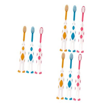 Beaupretty 18pcs Toothbrush Pack for Year Old Boys and Girls Toothbrush Handle Soft Bristles Travel Years